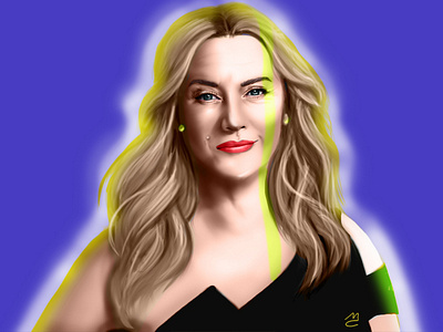 Kate Winslet _ Digital Portrait