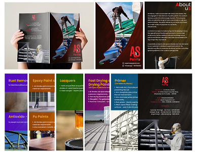 Industrial Paint Catalogue branding design print design