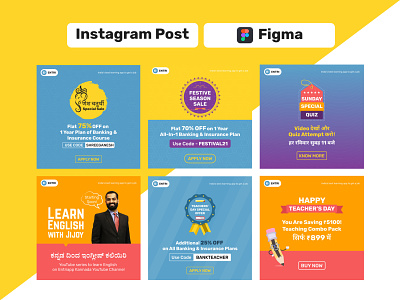 Creative Instagram Post branding colorful theme creative design design figma graphic design illustration instagram post vector