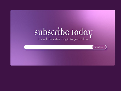 daily challange 1 email subscription dailyui email signup signup signupform subscribe subscribe form subscription