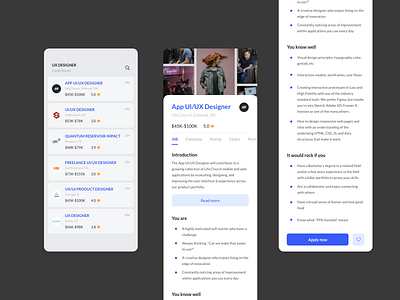 Daily UI Challenge : 050 Job listing