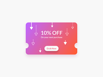 Daily UI Challenge : 061  Redeem Coupon