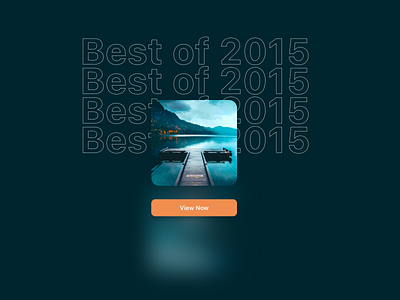 Daily UI Challenge : 063 Best of 2015 adobexd best of 2015 dailyui ui