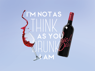 Panic! at the Disco / Lyric Poster lyrics music lyrics poster typo typography wine