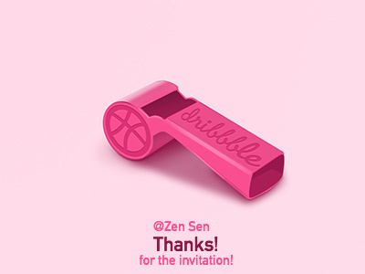 I'm in game!Thank you! china dribbble invitation