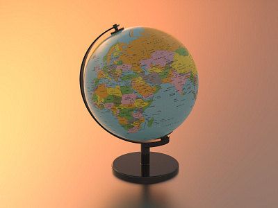 3D Globe Model