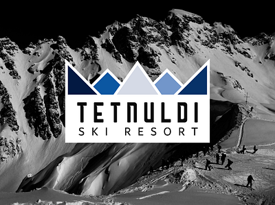 TETNULDI - ski resort branding design logo