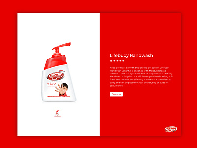 Daily UI challenge #012 - E - Commerce Shop dailyui dailyuichallenge e commerce shop layoutdesign lifebuoy red ui uidesign uiux userinterface userinterfacedesign visualdesign visualdesigner white