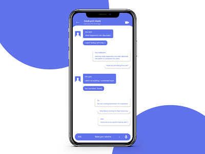 Daily UI challenge #013 - Direct Messages blue blue and white dailyui dailyuichallange directmessaging imessage ui uidesign uiux userinterface userinterfacedesign visualdesign visualdesigner
