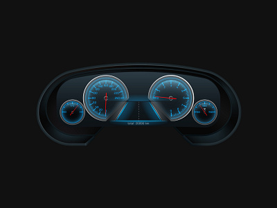 Daily UI challenge #034 - Car Interface