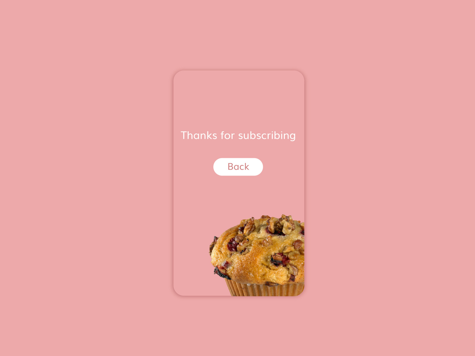Daily UI challenge #077 - Thank You by Kritika Jindal on Dribbble