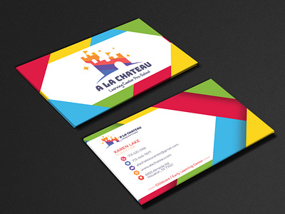 Colorful Business Card brand design brandidentity business card business card design business cards businesscard