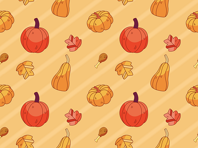 Thanksgiving Day! collection set design holiday holidays illustration illustrator pumpking set thanksgiving thanksgiving set ui ux