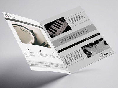 Brochure branding brochure graphicdesign illustration music