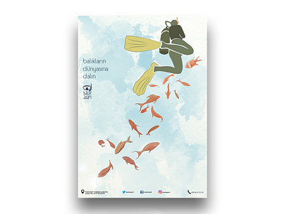 afiş tasarımı afiş fish grafik tasarım poster tasarım