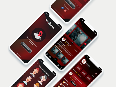 NextGame App UI Concept adobe xd app art design flat graphic design illustration minimal ui ux