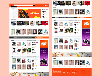 E-commerce Website Design adobe xd app art design ecommerce ecommerce design flat graphic design ui ux website design websites