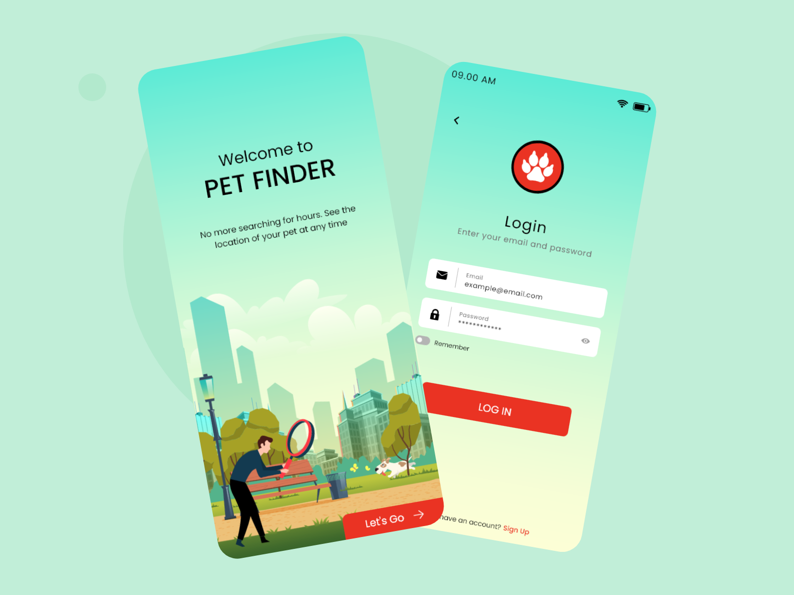 Pet Finding App UI Design by Farwa Saleem on Dribbble