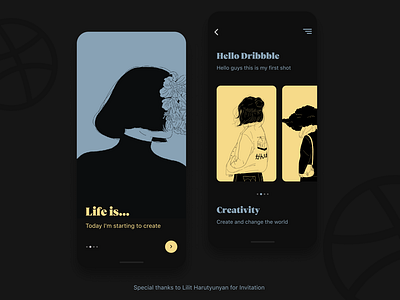 Hello Dribbble