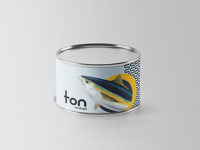 Maya - Tuna Packaging branding design font design identity identity design identity designer logo logos minimal packaging