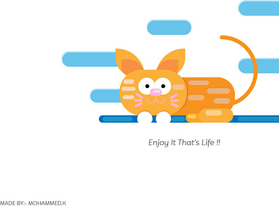 CAT Recovered app flat graphic design illustration logo minimal typography ui ux vector web