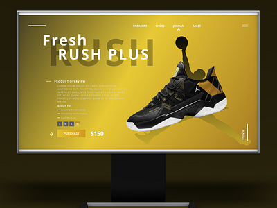 Nike Jordan animation basketball branding colors design flat gradient graphic design jordan logo minimal nike shoe ui ux vector web webdesign website