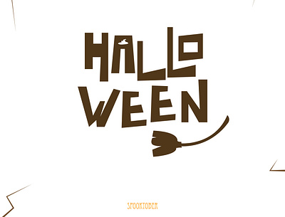 HALLOWEEN v1. branding graphic design halloween illustration logo simple typography