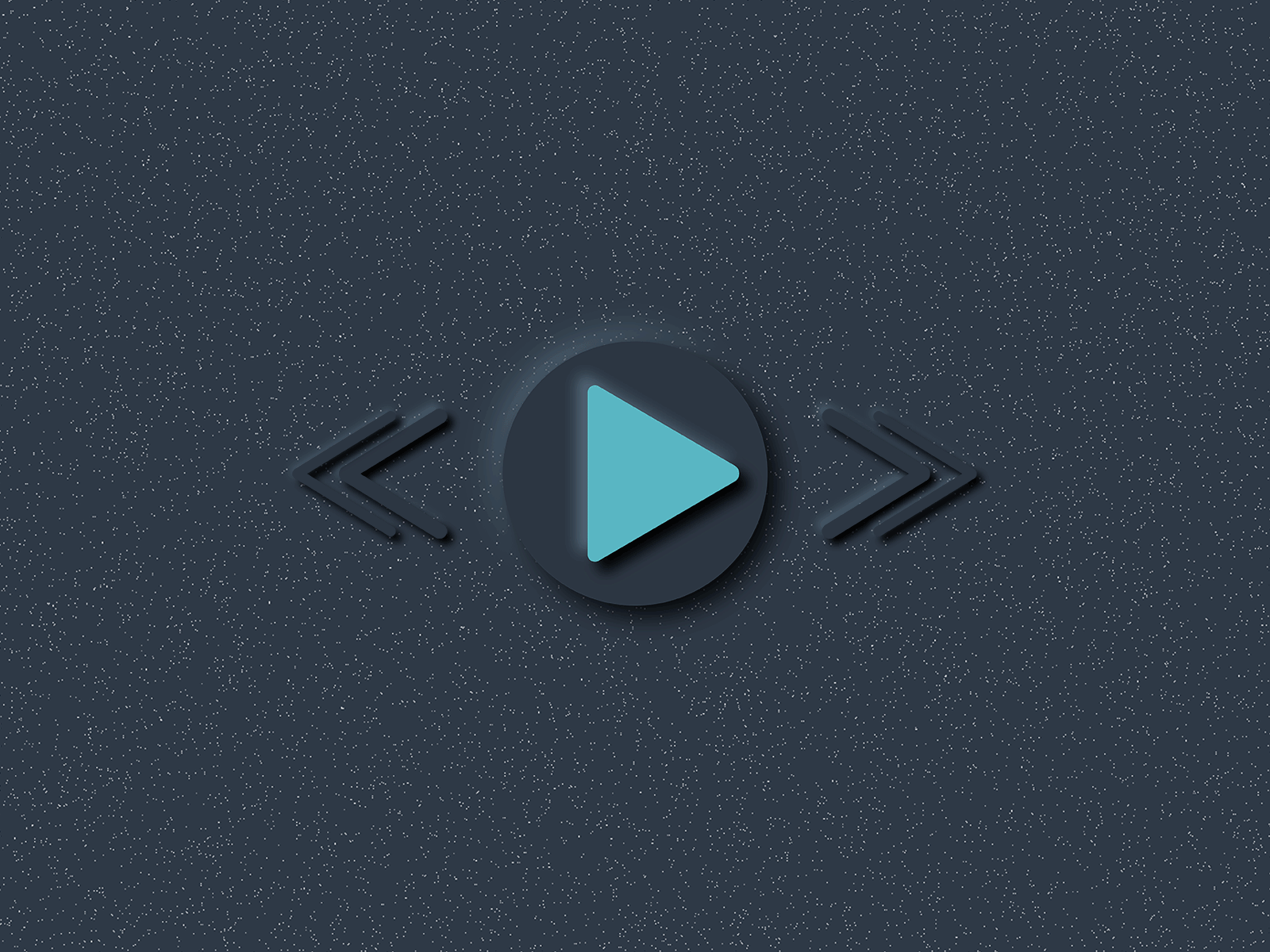 Neomorphic Play Button adobe illustrator design icon illustration interaction design neomorphic button neomorphism ui