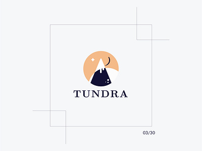 Tundra brand branding desserts fine eating food graphic design graphical ice identity logoaday logotype logotype design logotypedesign north restaurant symbol tundra