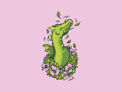 Cherry Blossom Dragon