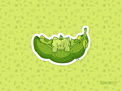 Peas Baby Cat 2019 branding cat charachter design design digital art graphic design illustration illustrator sticker vector vector art