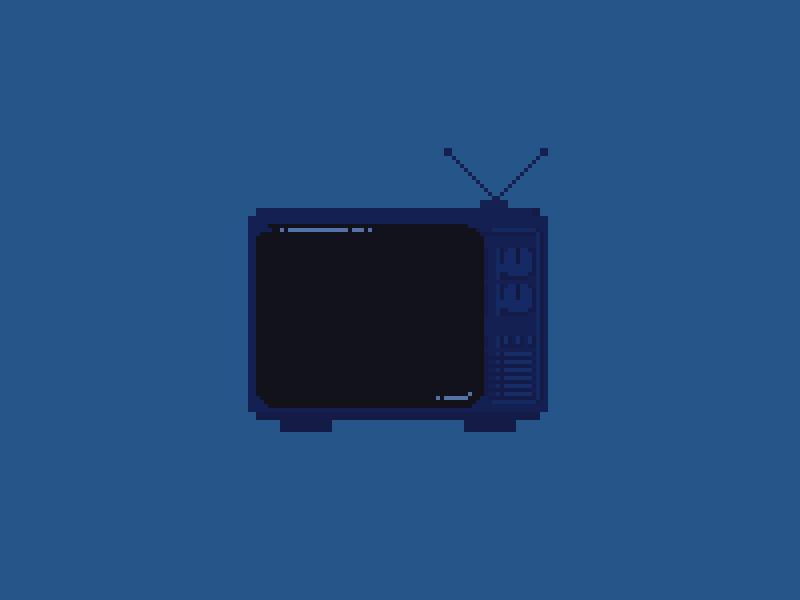 TV Pixels animation gif pixel static tv