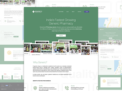 Generico- A Website POC for Pharmacy Chain in Mumbai