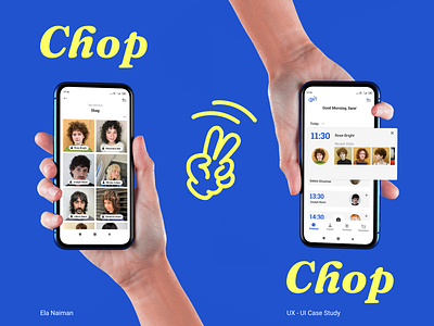 Chop Chop / Mobile App branding concept design graphic design ui