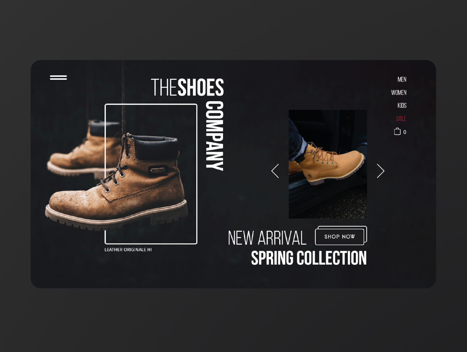 The Shoes Company by Cuong Huy Le Nguyen on Dribbble