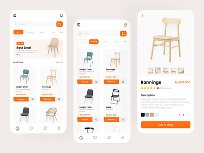 Store Mobile App Design branding design exploration explore illustration landingpage logo ui uidesign webdesign