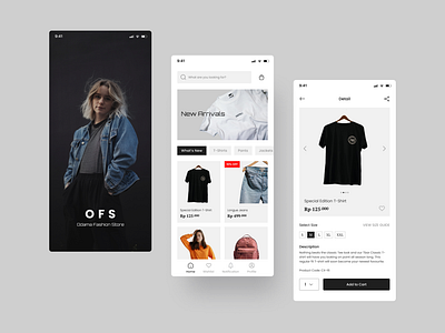 OFS Fashion E-commerce Mobile App