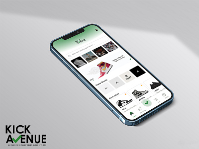 Design Kick Avenue App Mobile iOS application branding design illustration ios logo mobile activity mobile app design ui ux vector