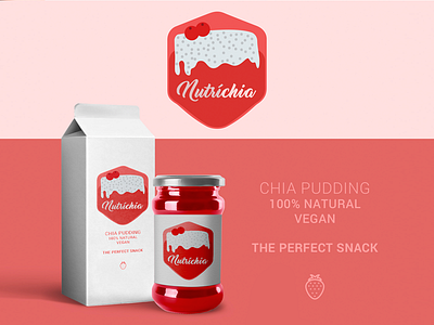 Nutrichia Logo and Branding Design