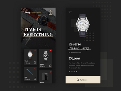 Time is Everything App UI