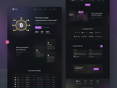 Crispy - Cryptocurrency Website