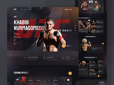 UFC Landing Page