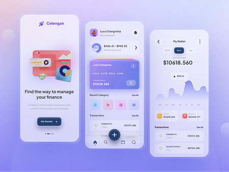 Celengan - E-Wallet App by Muhammad Sultan for One Week Wonders on Dribbble