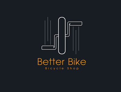 Bicycle Shop Logo bicycle bike bikeshop brand design branding creative graphicdesign identity logo shop store