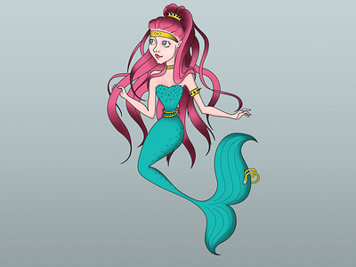 Mermaid character design