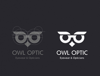 Owl Optic Logo design branding creative eyeglasses eyewear glasses graphicdesign identity logo logodesign optic optical opticians owl specs