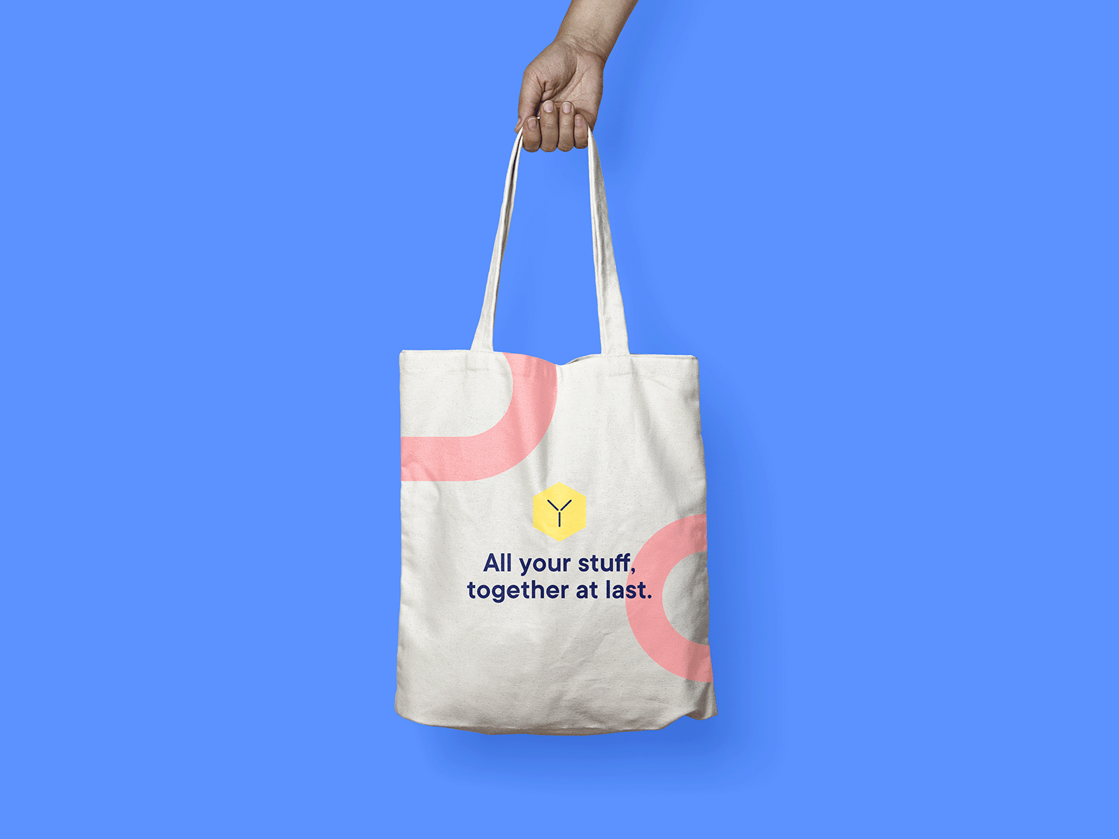 YOSS Canvas Tote branding canvas tote marketing mockup swag