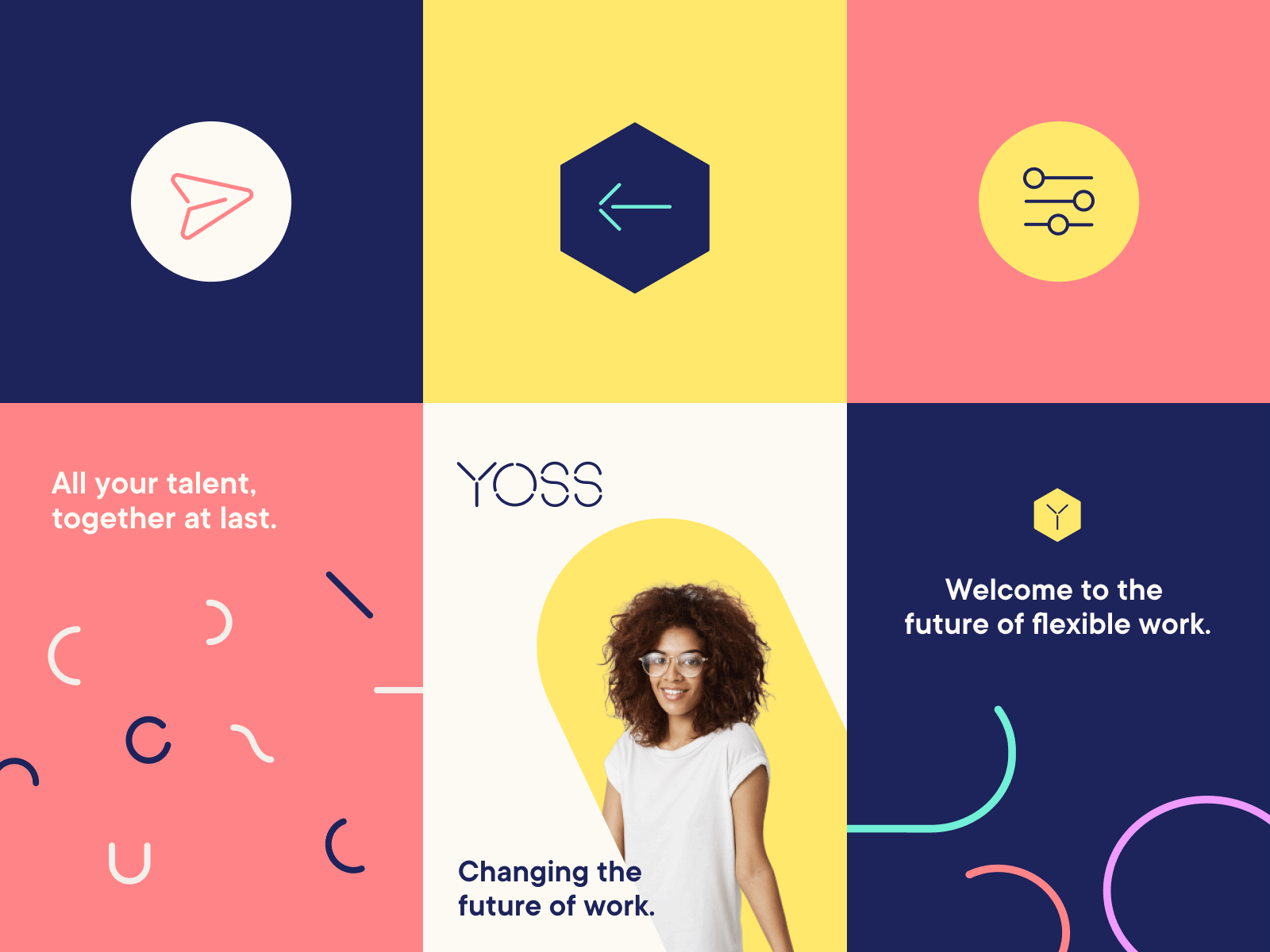 YOSS Brand Refresh art direction branding branding and identity