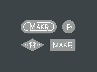 Makr Music logo typography