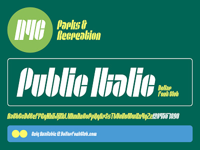DFC 0027 - Public Italic - Font Release